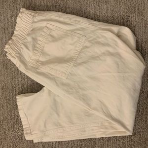 Women’s Universal Thread Tan Pants W Stretchy Waist Band-Size 14